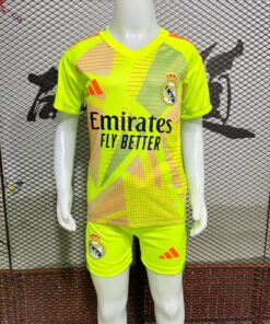 24/25 Kids Real Madrid goalkeeper yellow 16#-28#