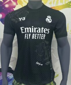 24/25 Player Edition: Real Madrid Y3 Black S-XXL