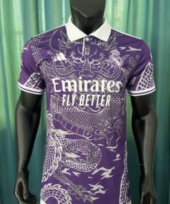23/24 Real Madrid POLO Dragon Purple S-XXL