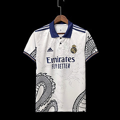 22/23 Real Madrid Chinese Dragon White S-XXL