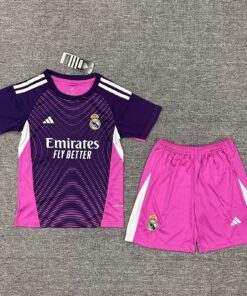 2526 kids Real Madrid's purple goalkeeper 16#-28#