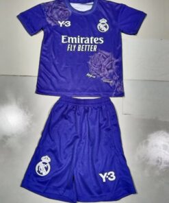 24/25 Kids Real Madrid Y3 Purple 16#-28#