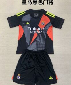 24/25 Kids Real Madrid goalkeeper Black 16#-28#