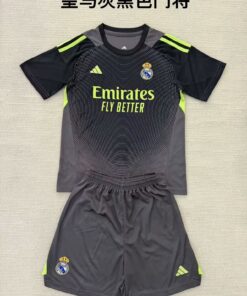 25/26 Real Madrid goalkeepers, grayish-black, 16#-28#