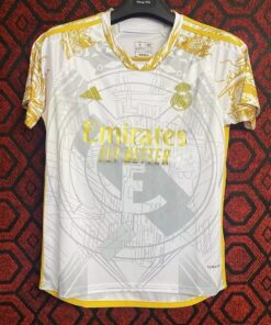 23/24 Real Madrid Golden Dragon Version S-XXL