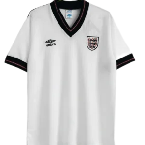 England 1984/87 Retro Soccer Jersey Home Replica
