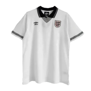 England World Cup 1990 Retro Jersey Home Replica