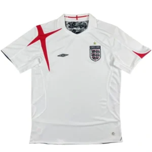 England World Cup 2006 Retro Soccer Jersey Home