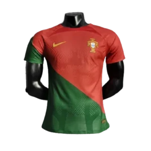 2022 Portugal Home Soccer Jersey Replica Player Version World Cup