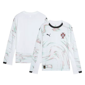 Portugal Long Sleeve Jersey Away Football Shirt 2025