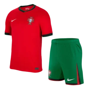 2024 Portugal Nation Home Kit(Jersey+Shorts) Euro