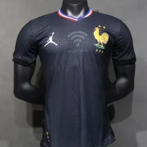 2024 France Black Special Jersey Player Version Euro