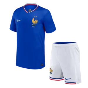 2024 France Nation Home Kit(Jersey+Shorts) Euro