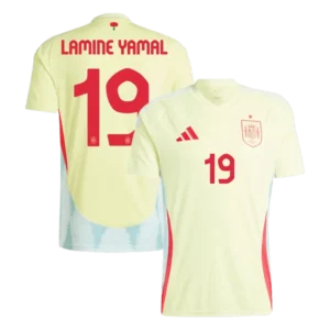 2024 Euro Nation Spain Away Jersey RODRIGO #16 LAMINE YAMAL #19 MORATA #7