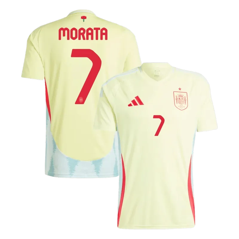 2024 Euro Nation Spain Away Jersey RODRIGO #16 LAMINE YAMAL #19 MORATA #7 - 图片 12