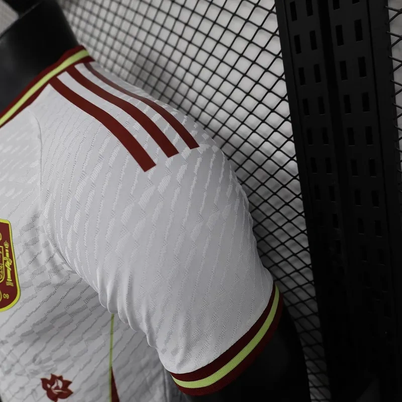 2024 Spain White Special Player Version Jersey - 图片 3