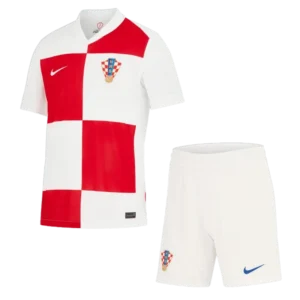 Men's Croatia Home Kit(Jersey+Shorts) Euro 2024