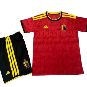 2026 Belgium World Cup Home Kids Football jersey Kit Fan version