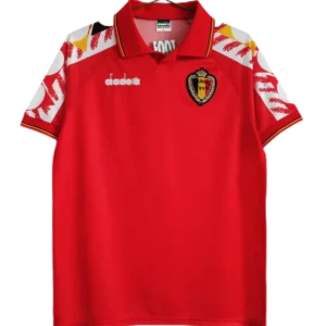 Belgium Nation Retro Jersey Home 1995