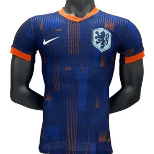 2024 Netherlands Nation Away Jersey Player Version EURO
