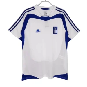 2004 Greece Home Retro Football Jersey Fan version