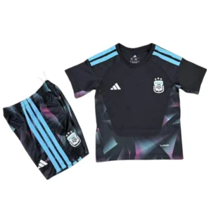 2026 World cup Argentina Goalkeeper Kids Soccer jersey Kit Fan edition