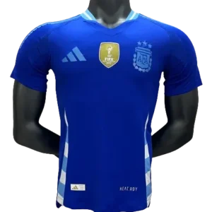 Argentina Copa America 2024 Away Jersey Player Version