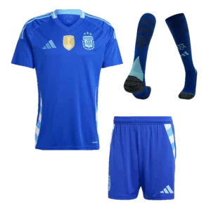 Argentina Away Custom Full Soccer Kit 2024