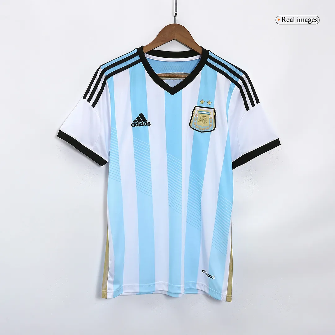 Argentina 2014/15 Retro Home Jersey - 图片 10
