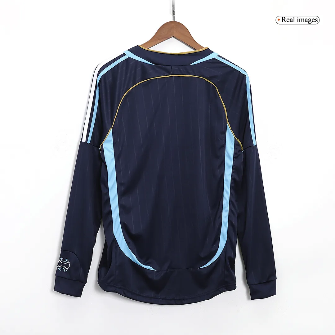 Retro Argentina 2006 Away Long Sleeve Jersey - 图片 9