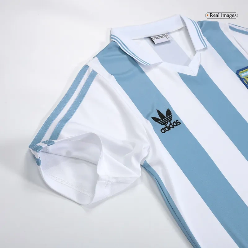 Retro Argentina 1991 Home Jersey - 图片 11