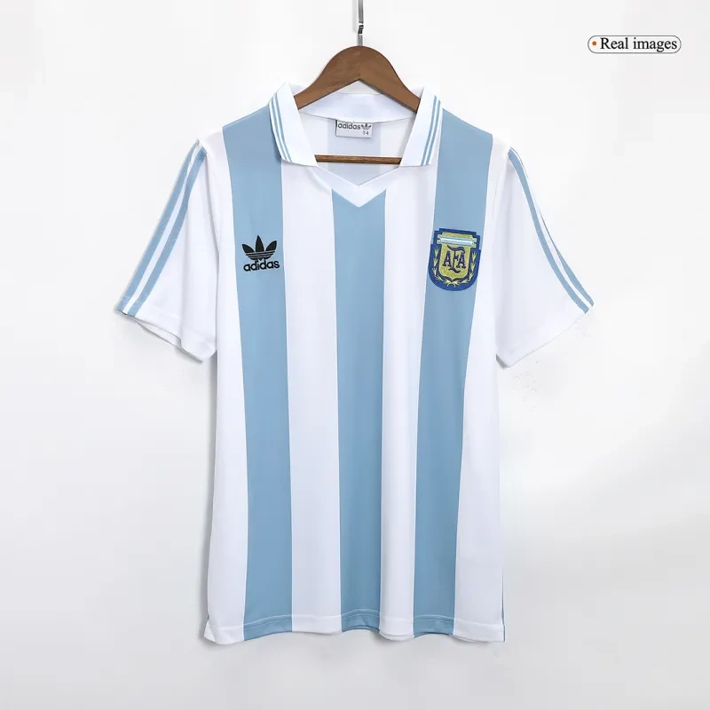 Retro Argentina 1991 Home Jersey - 图片 10