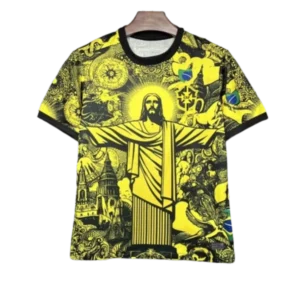 2024 Brazil Christ the Redeemer Special Kit Shirt Football
