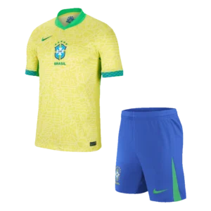 Brazil Home Soccer Uniform Kits 2024