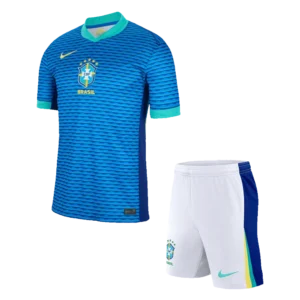 Brazil Away Soccer Uniform Kits 2024