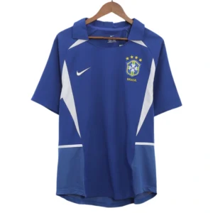 Nike Brazil Retro Jersey Away Soccer Shirt 2002