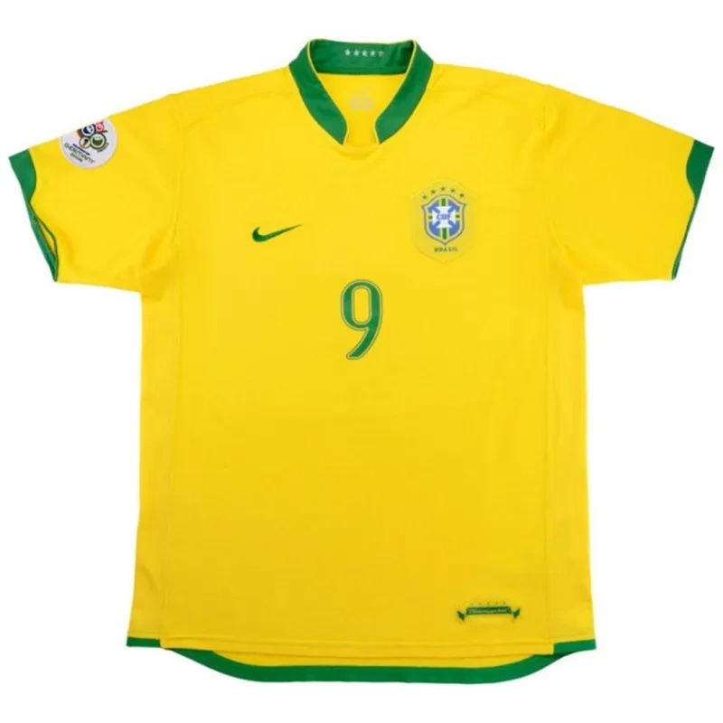 Brazil World Cup 2006 Retro Jersey Home - 图片 4