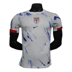 HAALAND #9 Norway Soccer Jersey Away Player Version Shirt 2024