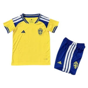 Sweden World Cup 2026 Home Kids Kit & Jersey + Shorts