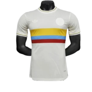 2024-25 Colombia Nation Jacquard 100th Anniversary Edition Player Version Football Jersey Soccer Shirt