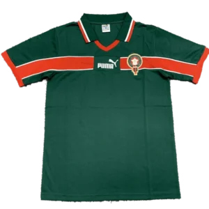 Morocco World Cup 1998 Rrtro Jersey Home