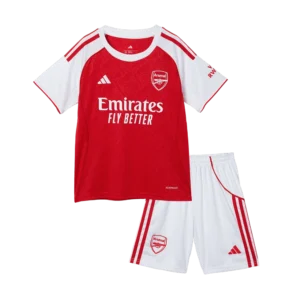 Kids Arsenal Custom Home Soccer Kits 2025-26