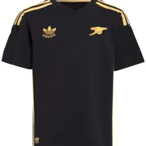 Highbury X Versace 24-25 Arsenal Special Edition Black Kit Player Version Shirt Football Jersey