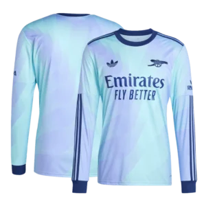 Arsenal Long Sleeve Jersey Third Away Football Shirt 2024-25