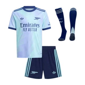 Kids Arsenal Custom Third Away Full Soccer Kits 2024-25