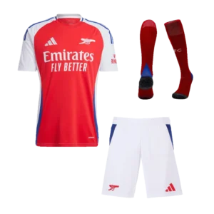 Arsenal Home Custom Full Soccer Kit 2024-25