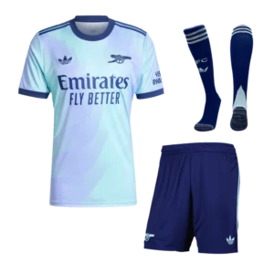 Arsenal Third Away Custom Full Soccer Kit 2024-25