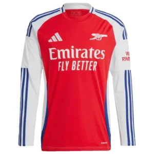 2024-2025 Arsenal Home Long Sleeve Jersey