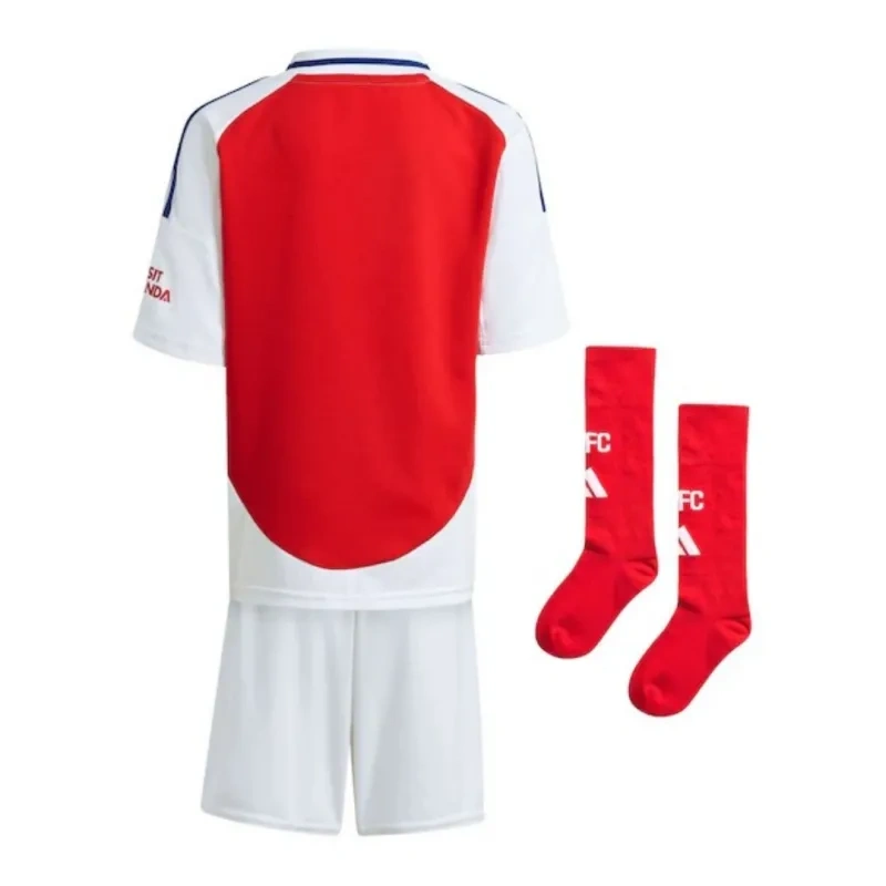 Kids Arsenal Home Jersey Kits(Jersey+Shorts+Socks) 2024-25 - 图片 14