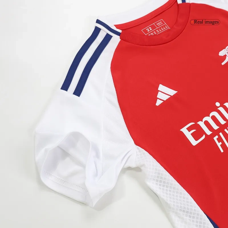Kids Arsenal Home Jersey Kits(Jersey+Shorts+Socks) 2024-25 - 图片 11